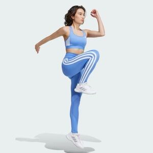 NWT Adidas Optime Essential 7/8 Legging in Blue Size Medium